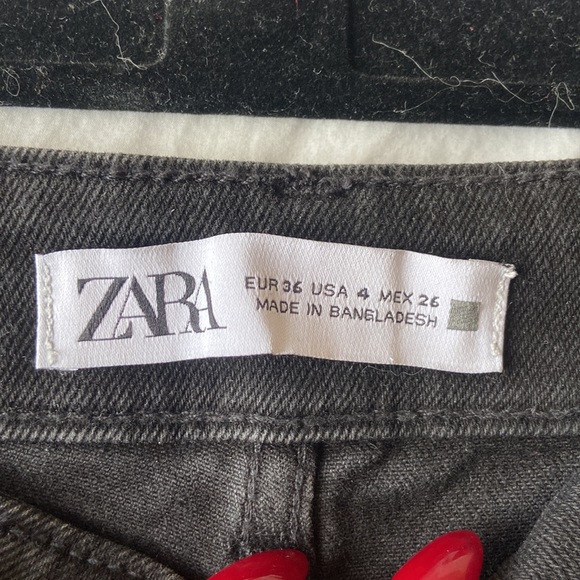 Zara Cropped Flare Jeans - Picture 5 of 5